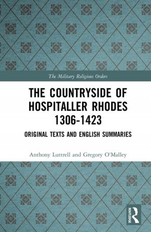 Cover of the book The Countryside Of Hospitaller Rhodes 1306-1423 by Carlos Gussenhoven, Haike Jacobs