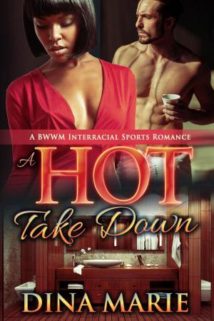 Cover of A Hot Take Down: A BWWM Interracial Sports Romance