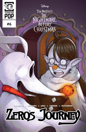 Cover of the book Disney Manga: Tim Burton's The Nightmare Before Christmas: Zero's Journey Issue #6 by D.J. Milky