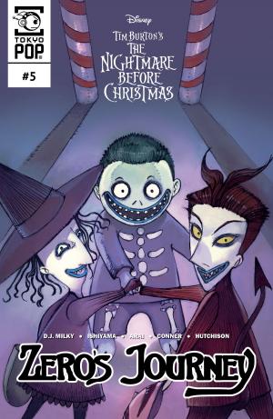 Cover of the book Disney Manga: Tim Burton's The Nightmare Before Christmas: Zero's Journey Issue #5 by D.J. Milky, Kei Ishiyama, David Hutchison, Dan Conner, Kiyoshi Arai