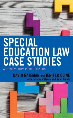 Book cover of Special Education Law Case Studies