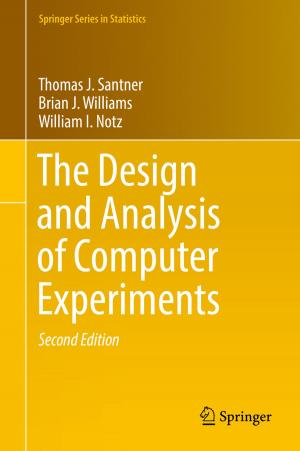 Book cover of The Design and Analysis of Computer Experiments