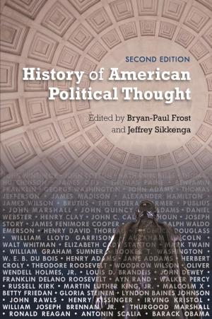 Cover of the book History of American Political Thought by Efraim Sicher, Noa Sophie Kohler