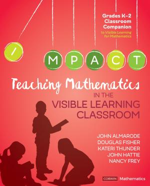 Book cover of Teaching Mathematics in the Visible Learning Classroom, Grades K-2
