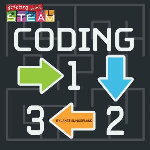 Cover of the book Coding 1, 2, 3 by Kyla Steinkraus