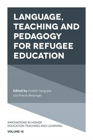 Cover of the book Language, Teaching and Pedagogy for Refugee Education by 