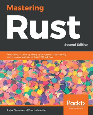 Cover of the book Mastering Rust by Bharvi Dixit, Rafal Kuc, Marek Rogozinski, Saurabh Chhajed