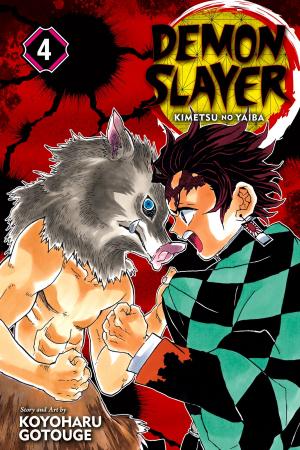 Book cover of Demon Slayer: Kimetsu no Yaiba, Vol. 4