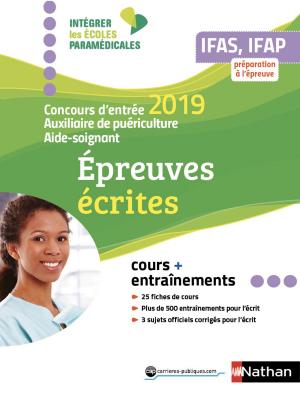 Cover of the book Concours d'entrée AS/AP - Ecrit - 2019 by France Cottin