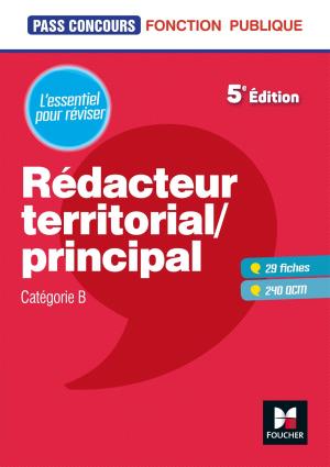 Cover of the book Pass'Concours - Rédacteur territorial/principal - Cat B - Révision et entraînement by Françoise Rouaix, Alain Burlaud
