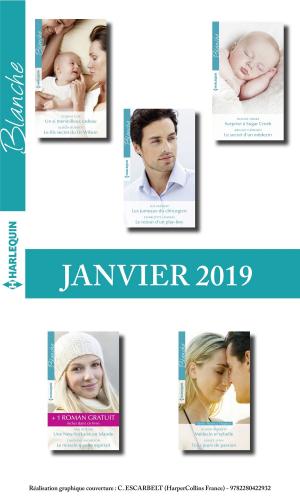 Cover of the book 10 romans Blanche + 1 gratuit (n°1406 à 1410 - Janvier 2019) by Christine Merril