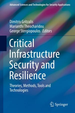 Cover of the book Critical Infrastructure Security and Resilience by Gordon E. Willmot, Jae-Kyung Woo