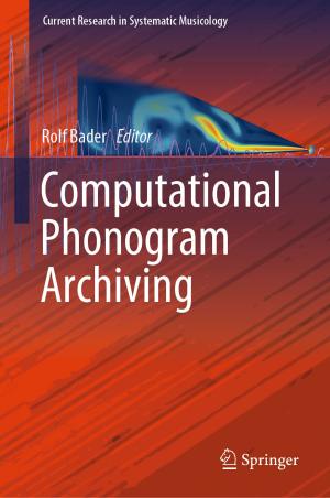 Cover of the book Computational Phonogram Archiving by Juan J. Colomina-Almiñana