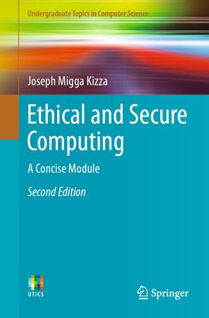 Book cover of Ethical and Secure Computing