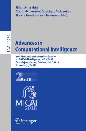 Cover of the book Advances in Computational Intelligence by Oana A. David, Raymond DiGiuseppe