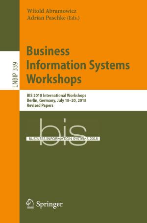 Cover of the book Business Information Systems Workshops by John Nichols