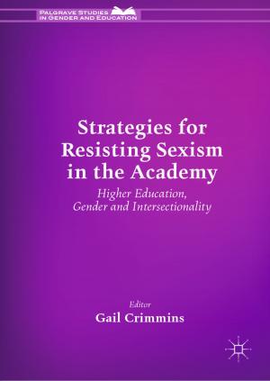 Cover of the book Strategies for Resisting Sexism in the Academy by Man' EJE
