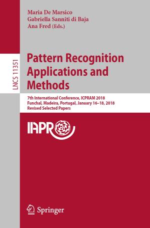 Cover of the book Pattern Recognition Applications and Methods by Tom A. Garner