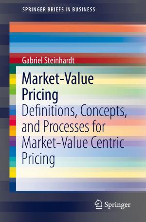 Cover of the book Market-Value Pricing by Vitomir Šunjić, Vesna Petrović Peroković