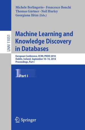 Cover of the book Machine Learning and Knowledge Discovery in Databases by Kirsty Elizabeth Duffy
