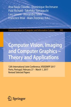 Cover of Computer Vision, Imaging and Computer Graphics – Theory and Applications