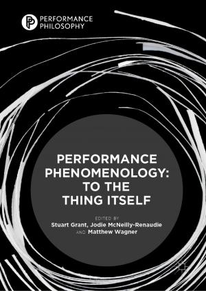 Cover of the book Performance Phenomenology by Benedikt Frieß