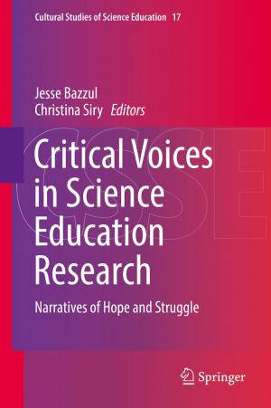 Cover of the book Critical Voices in Science Education Research by E.S. Gopi