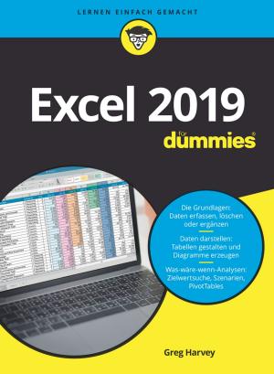 Book cover of Excel 2019 für Dummies