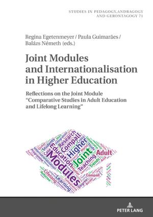 Cover of the book Joint Modules and Internationalisation in Higher Education by Nadia Preindl