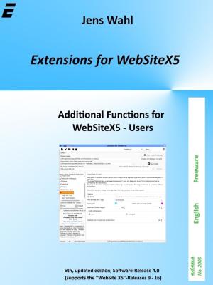 Cover of the book Extensions for WebSite X5 by Daniel Coenn