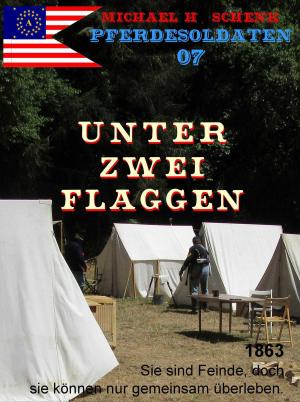 Cover of the book Pferdesoldaten 07 - Unter zwei Flaggen by Tia Silverthorne Bach, N.L. Greene, Kelly Risser, Jo Michaels