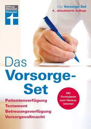 Cover of the book Das Vorsorge-Set by Angelika Friedl