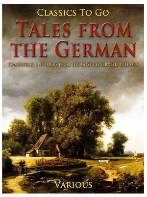 bigCover of the book Tales from the German Comprising specimens from the most celebrated authors by 