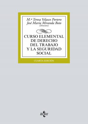 Cover of Curso elemental de Derecho del Trabajo y la Seguridad Social