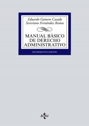Cover of the book Manual básico de Derecho Administrativo by Ángel Carrasco Perera, Pascual Martínez Espín