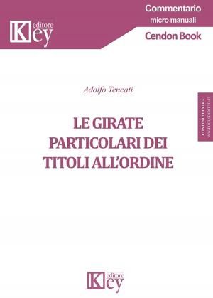 Cover of the book Le girate particolari dei titoli all’ordine by Riccardo Mazzon