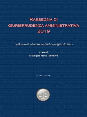 Cover of the book Rassegna di Giurisprudenza amministrativa 2019 by Nicole Reese, Stephan Höfler, Torsten Kölle