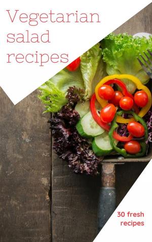 Book cover of Vegetarian Salad Recipes