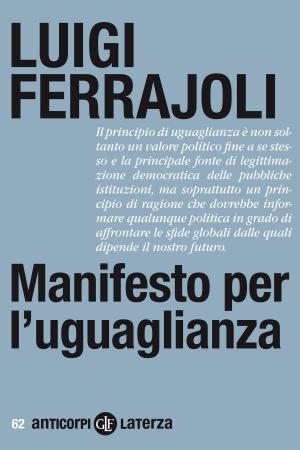 Cover of the book Manifesto per l'uguaglianza by Adriano Favole