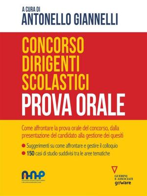Book cover of Concorso dirigenti scolastici. Prova orale