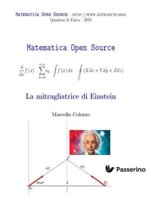 Cover of the book La mitragliatrice di Einstein by Passerino Editore