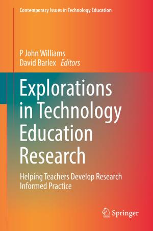 Cover of the book Explorations in Technology Education Research by Thomas Fang Zheng, Lantian Li