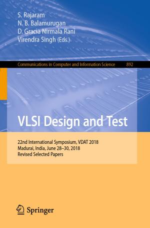 Cover of the book VLSI Design and Test by Tao Qian, Pengtao Li