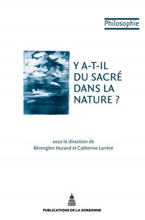 Cover of the book Y a-t-il du sacré dans la nature ? by Collectif