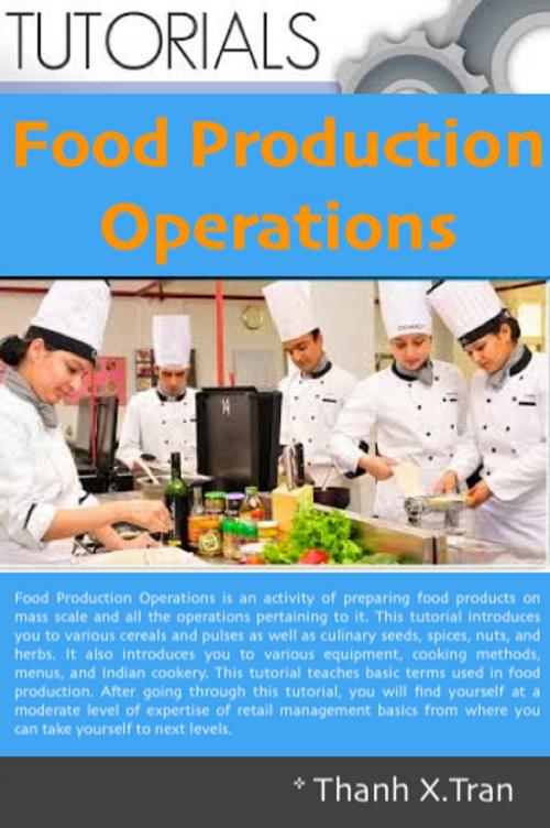 Cover of the book Food Production Operations by Thanh X.Tran, Thanh X.Tran