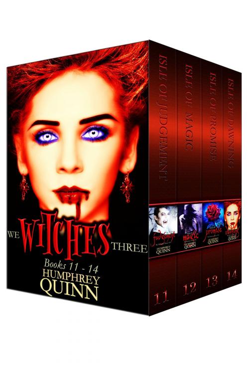 Cover of the book We Witches Three Books 11-14 by Humphrey Quinn, Jackal Lantern Books