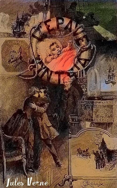 Cover of the book L’épave du Cynthia by Jules Verne, André Laurie, George Roux, J. Hetzel (Paris) 1886