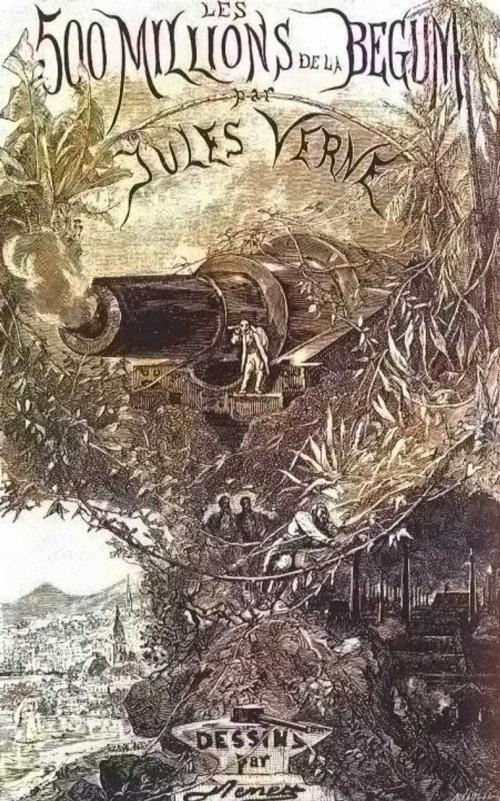 Cover of the book Les Cinq cents millions de la Bégum by Jules Verne, J. Hetzel (Paris) 1879