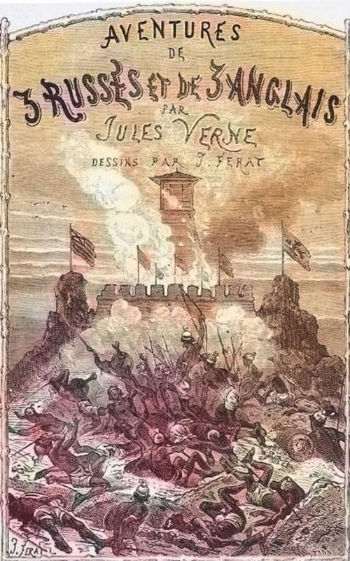 Cover of the book Aventures de trois Russes et de trois Anglais dans l’Afrique australe by Jules Verne, Paris : Hetzel, Bibliothèque d’éducation et de récréation, 1872