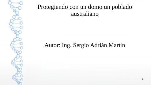 Cover of the book Protegiendo a un poblado australiano by Sergio Martin, Sergio Adrián Martin